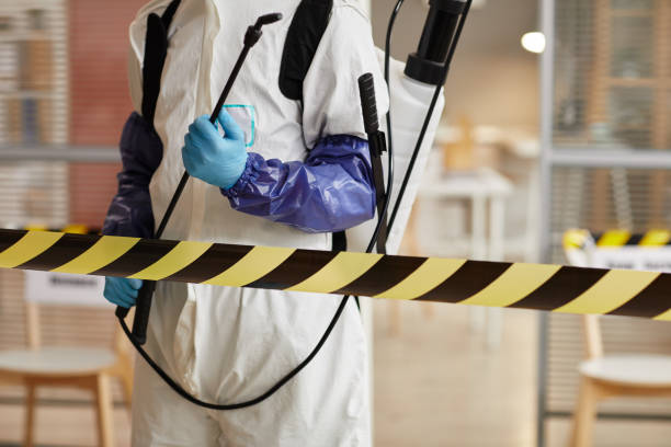 Professional Biohazard technician working in Califon, NJ